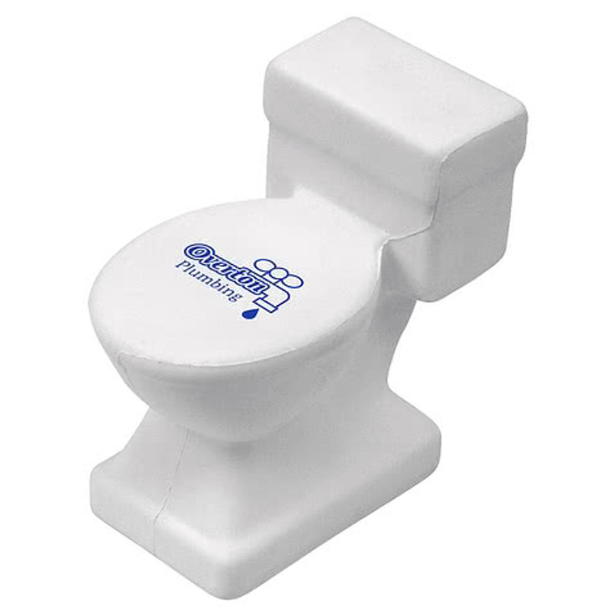 Toilet Stress Reliever in White