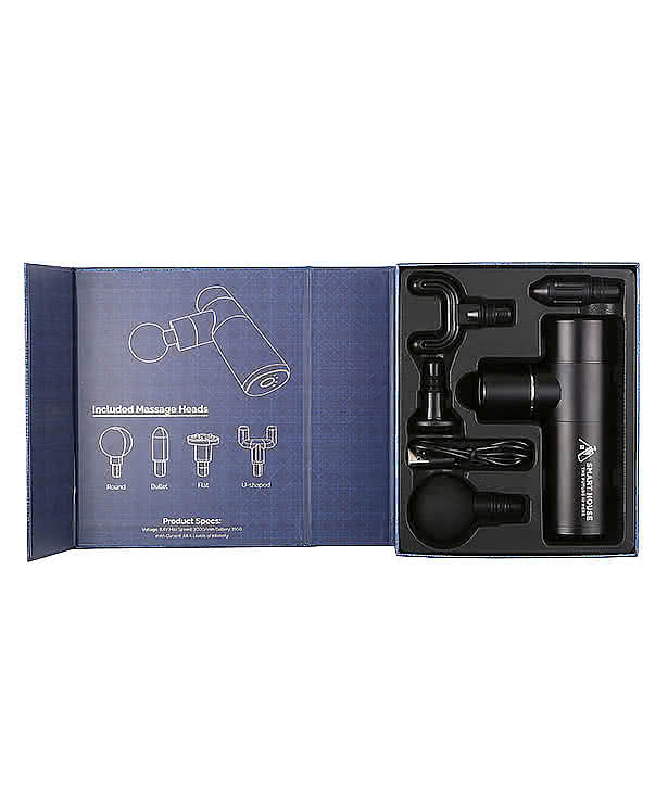 Laser Engraved Kneado Handheld Massage Gun