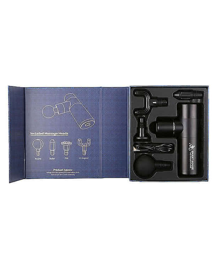 Laser Engraved Kneado Handheld Massage Gun