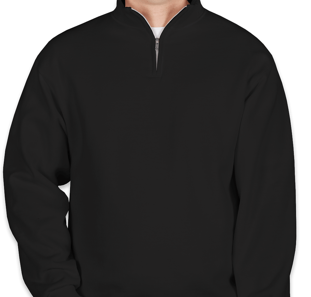 Jerzees Nublend Quarter Zip Sweatshirt - Embroidered-default