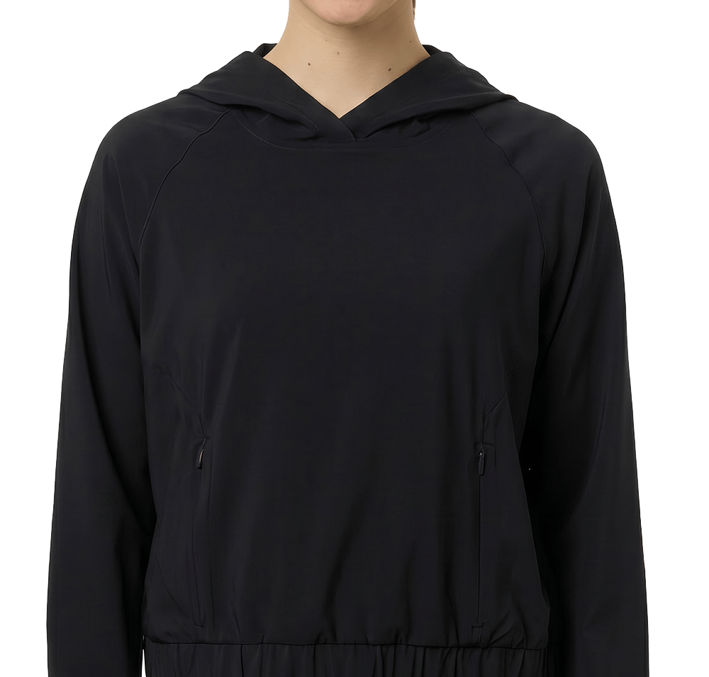 Core 365 Women's Shoreline Recycled UPF 50+ Hooded Windbreaker-default