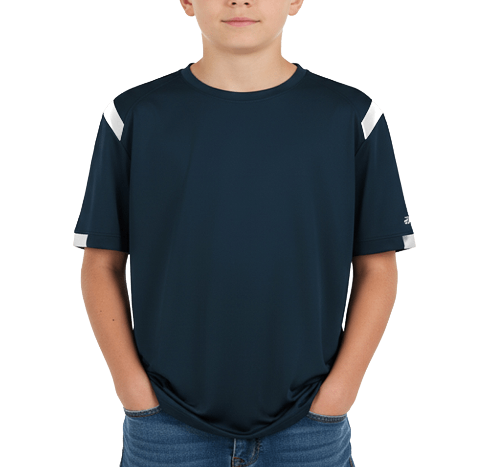 Badger Youth On The Rise Sport Paneled Performance Shirt-default
