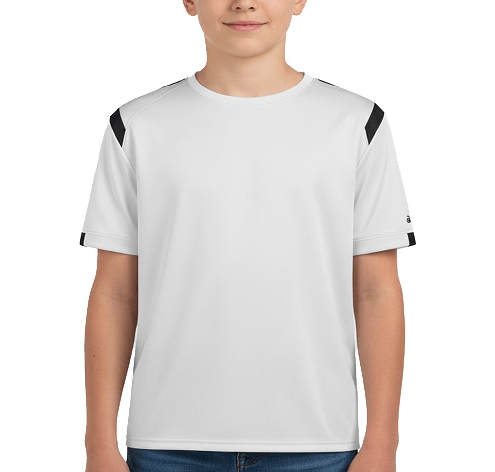 Badger Youth On The Rise Sport Paneled Performance Shirt-default