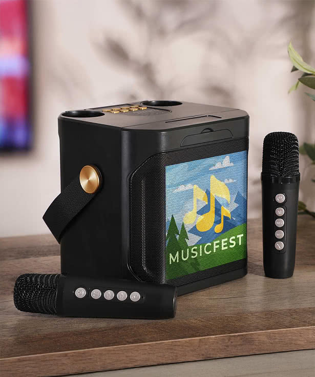 Full Color JukeVox Karaoke Machine Set