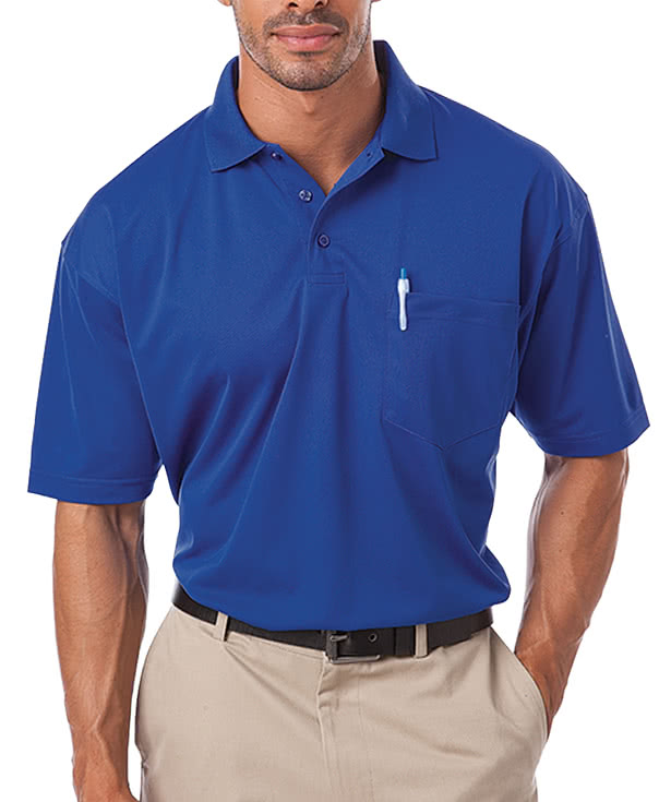 Blue Generation IL-50 Performance Pocket Polo