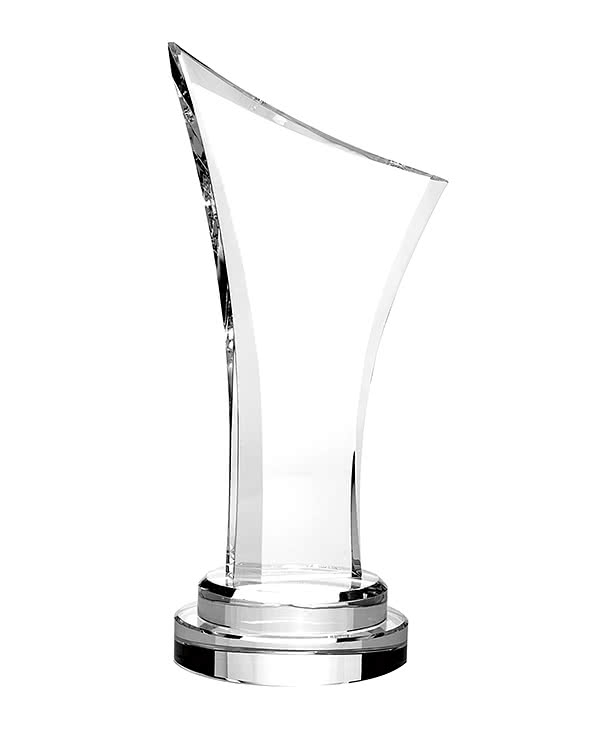 Laser Engraved Number One Award
