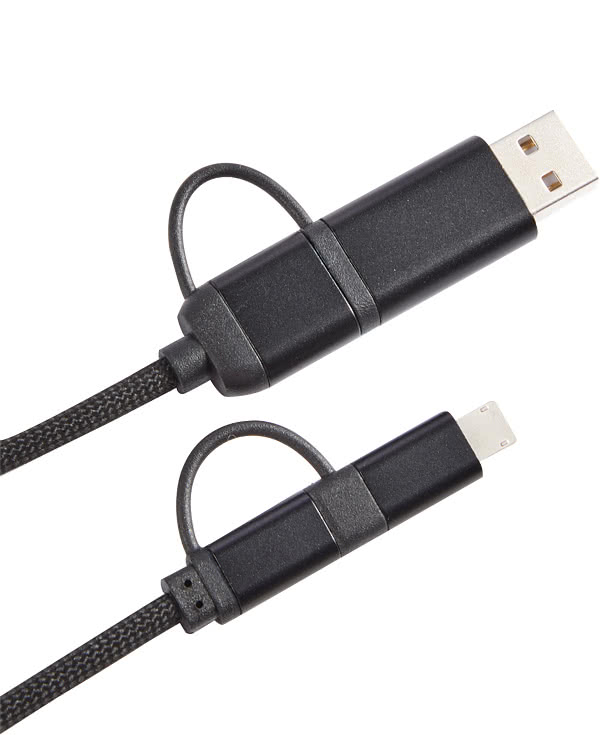 Boost 5-in-1 65W PD Recycled Long Charging Cable