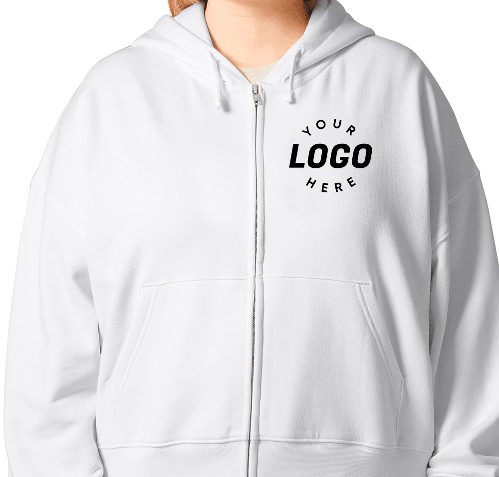 Custom Stanley/Stella Women's Stella Ida Organic Full Zip Hoodie