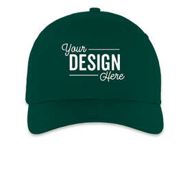 Richardson Pro Twill Snapback Hat - Color: Dark Green