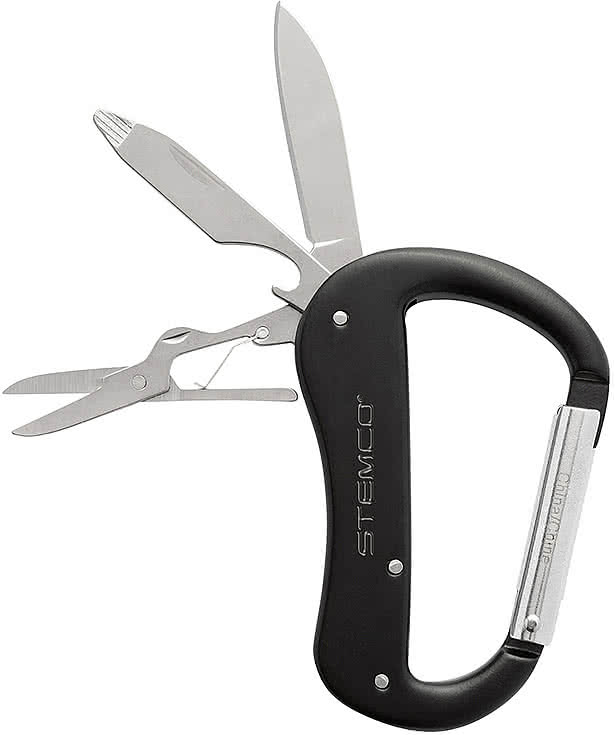 Laser Engraved Carabiner 4-in-1 Multi-Tool