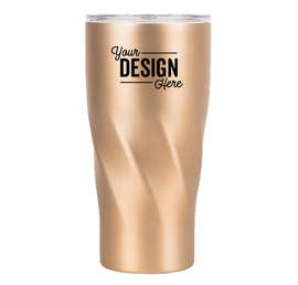 20 oz. Vacuum Insulated Swirl Tumbler - Color: Copper