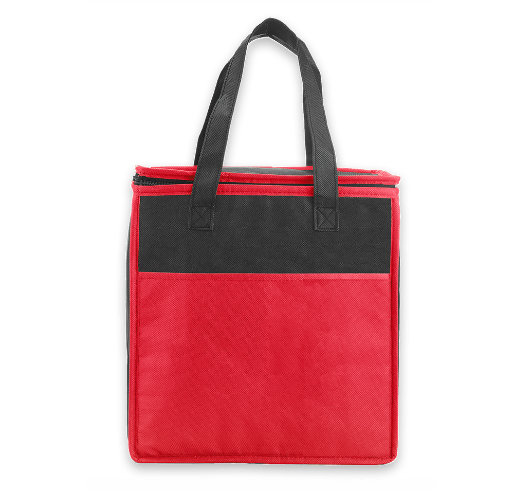 Insulated Non-Woven 20 Can Grocery Tote Bag-default