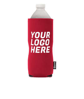 KOOZIE® Basic Collapsible Bottle Kooler - Color: Red