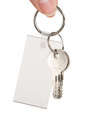 Rectangle PVC Keychain