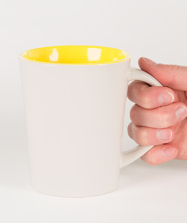 14 oz. Ceramic Two-Tone Citrus Mug