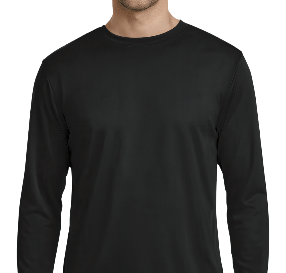 Blue Generation Value BLU-X-DRI Long Sleeve Performance Shirt-default