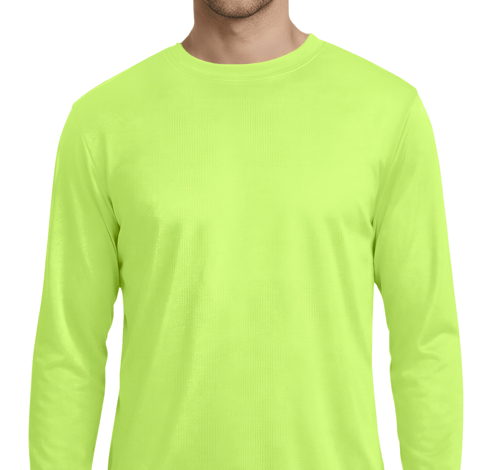 Blue Generation Value BLU-X-DRI Long Sleeve Performance Shirt-default