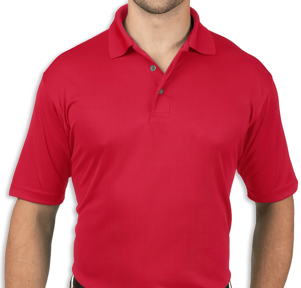 Blue Generation Tall BLU-X-DRI Textured Mesh Performance Polo-default