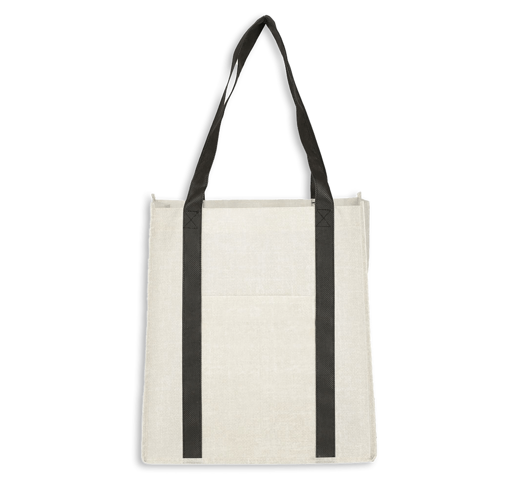 Pluto Recycled Non-Woven Grocery Tote Bag-default