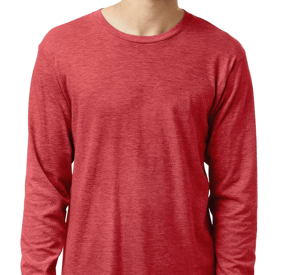 Tultex Fine Jersey Crewneck Long Sleeve T-shirt-default