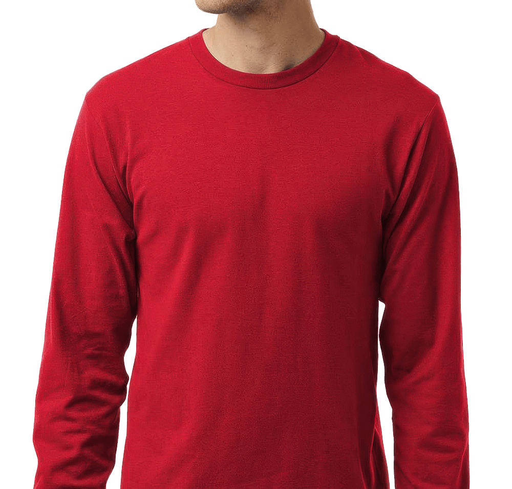 Tultex Fine Jersey Crewneck Long Sleeve T-shirt-default