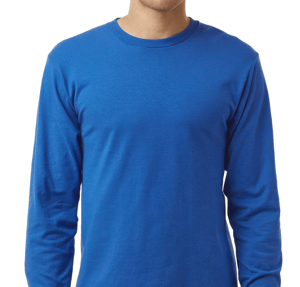 Tultex Fine Jersey Crewneck Long Sleeve T-shirt-default