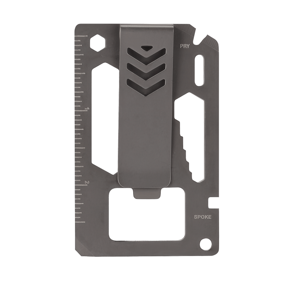 Laser Engraved Bridger 9-in-1 Multi-Tool Money Clip-default