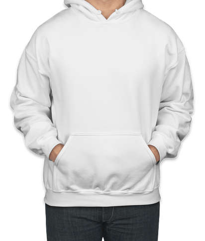 Canada - Gildan Midweight 50/50 Pullover Hoodie - White