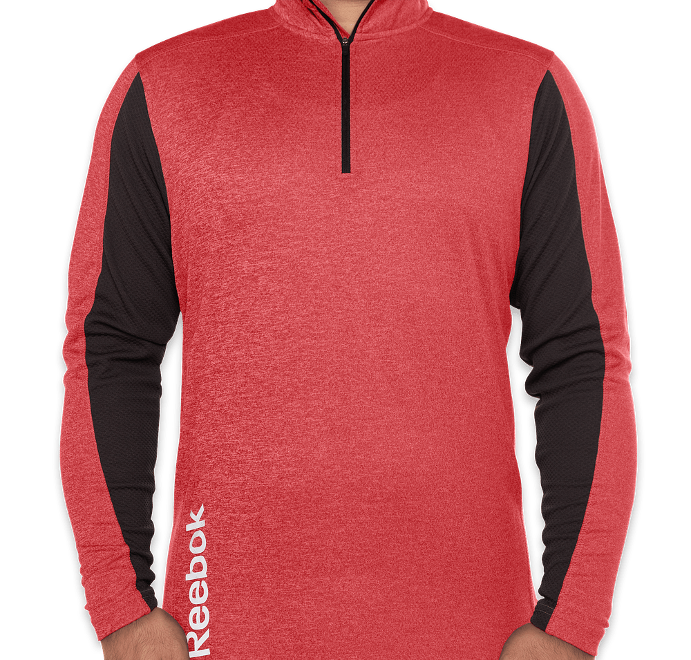 Reebok Crossover Quarter Zip Performance Shirt-default
