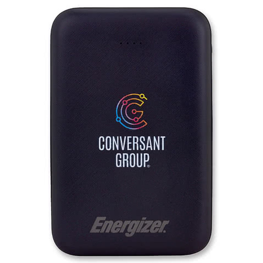 5,000 mAh Energizer Essential Power Bank in BLACK