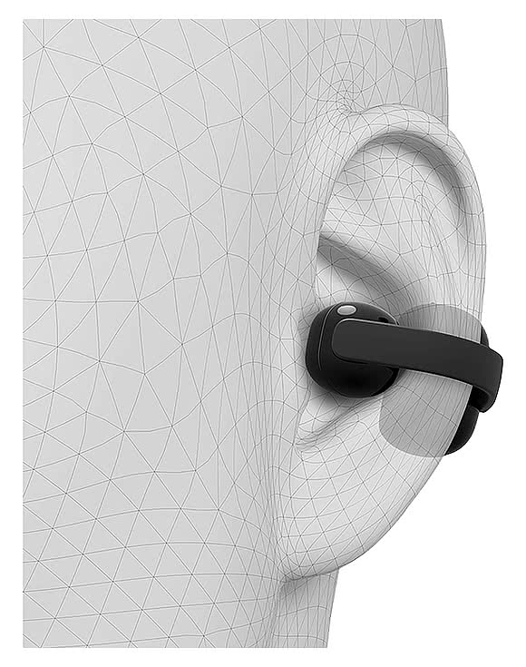 Sony LinkBuds Clip Truly Wireless Open Ear Earbuds