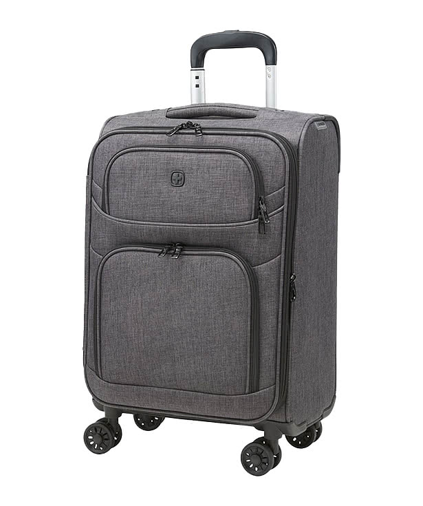 Wenger Graphite Recycled Carry-On Wheeled Duffel Bag