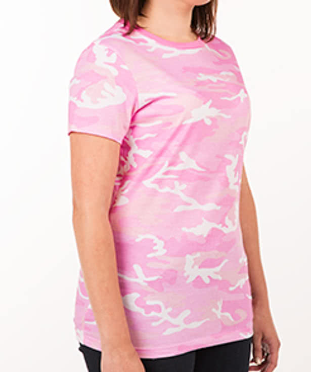 District Made Ladies Camo T-shirt