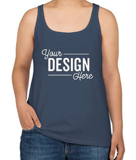 Bella + Canvas Women's Jersey Tank - Color: Navy