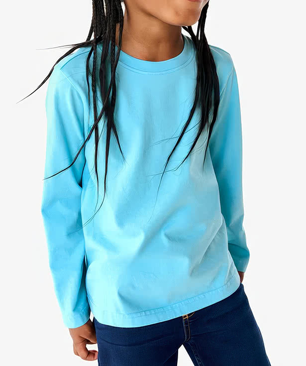 Primary Youth Classic Cotton Jersey Long Sleeve T-shirt
