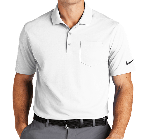 Custom Nike Dri FIT Micro Pique Performance Pocket Polo 2.0