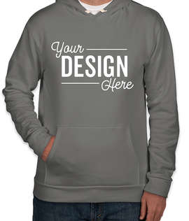 Next Level Blended Pullover Hoodie - Color: Heavy Metal