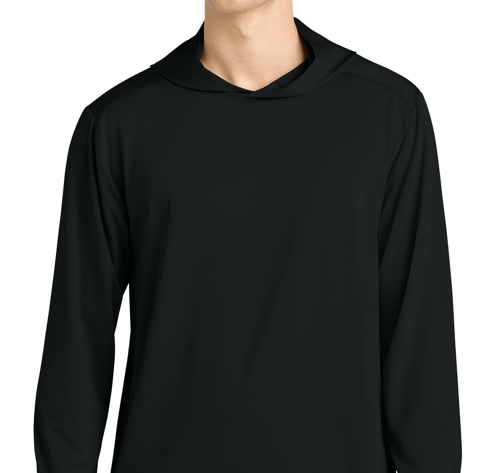 Richardson Clutch Hooded Long Sleeve Performance Shirt-default