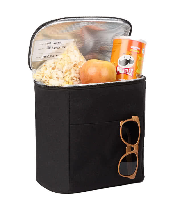 Double Lined Recycled 9 Can Lunch Cooler