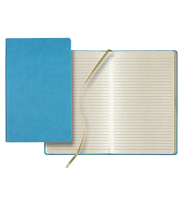 Castelli Debossed Tucson Slim Medio Lined Hard Cover Notebook