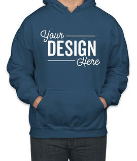Canada - Gildan Midweight 50/50 Pullover Hoodie - Color: Indigo Blue