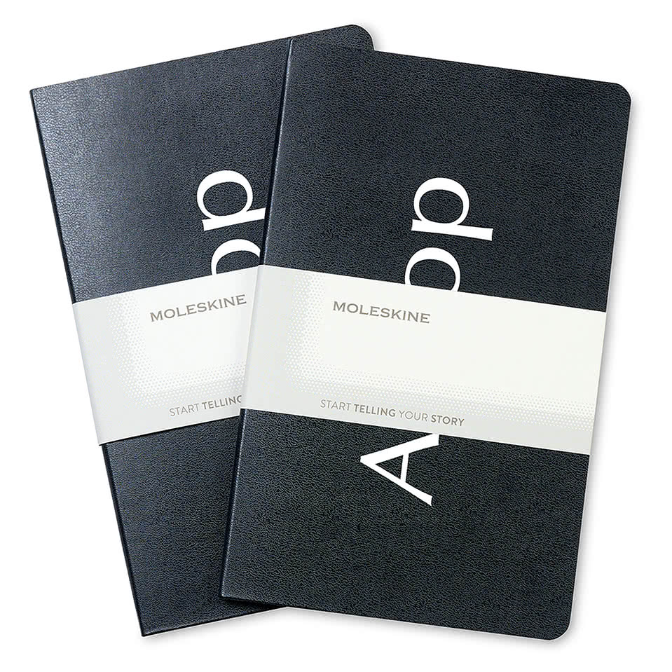 Moleskine Large Soft Cover Volant Notebook Pack (Set of 2)