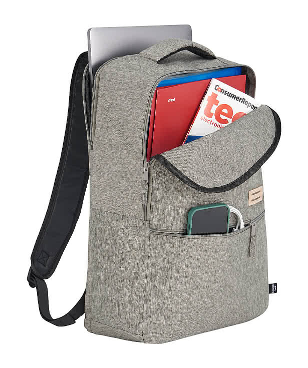 The Goods Recycled 17" Computer Backpack