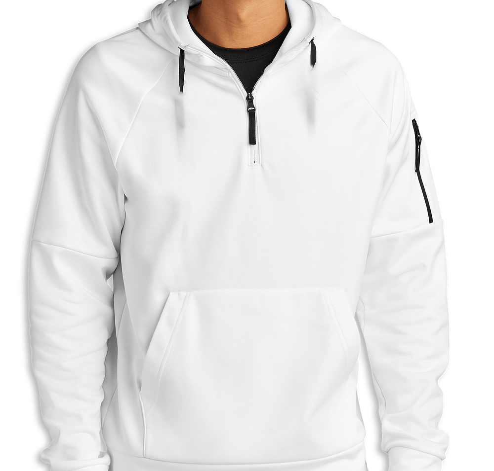 Nike Therma-Fit Hooded Quarter Zip Sweatshirt-default