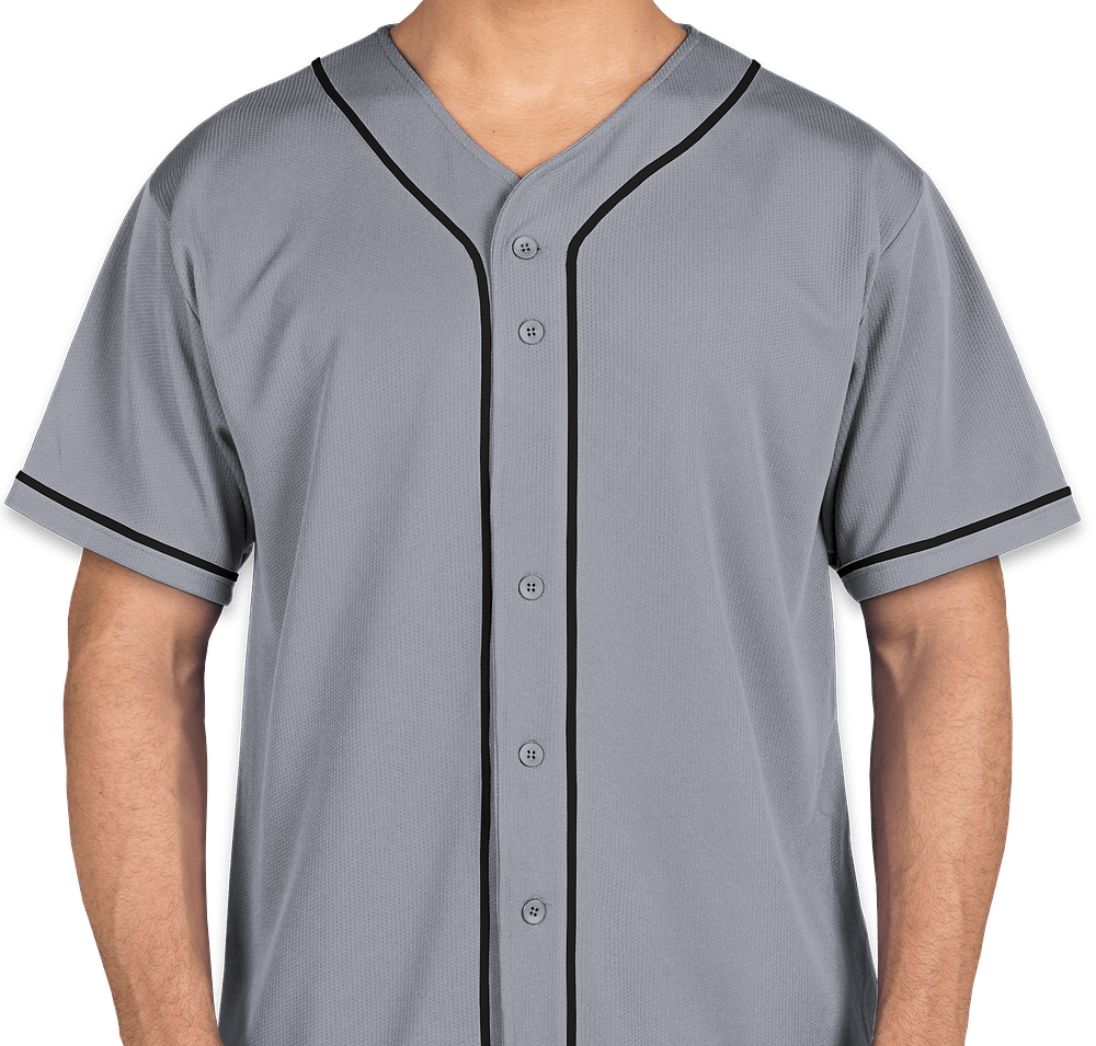 Augusta Wicking Mesh Contrast Trim Baseball Jersey-default