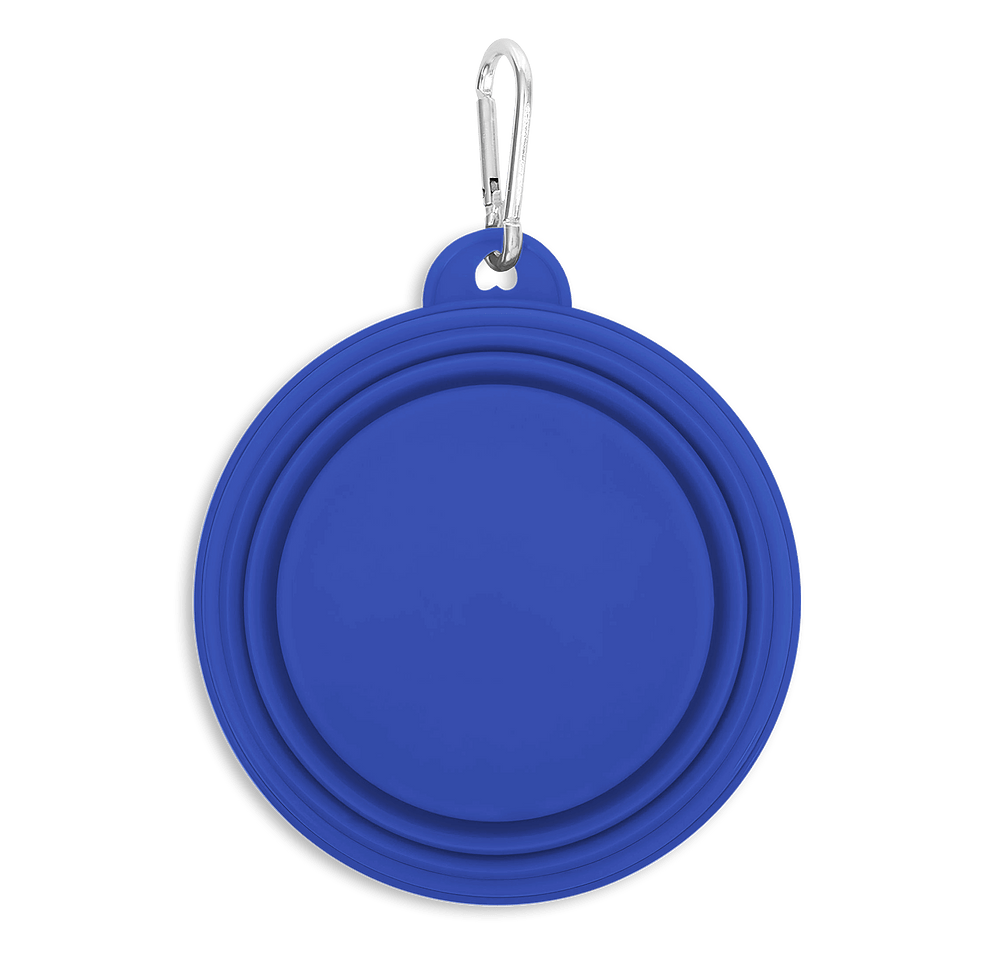Collapsible Travel Silicone Pet Bowl-default
