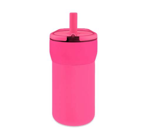 BruMate Laser Engraved 12 oz. Brumate Leap Tumbler in NEON PINK
