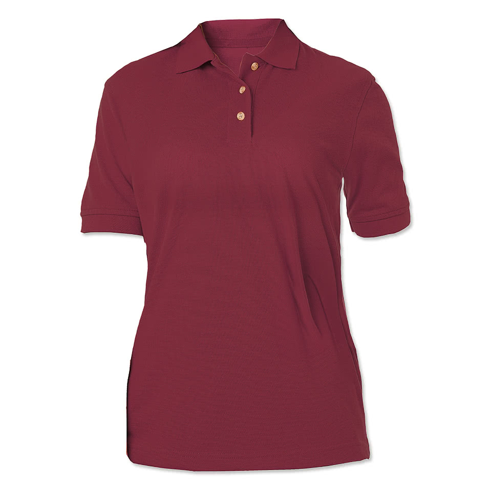 Blue Generation Women's Superblend Easy-Care Pique Polo