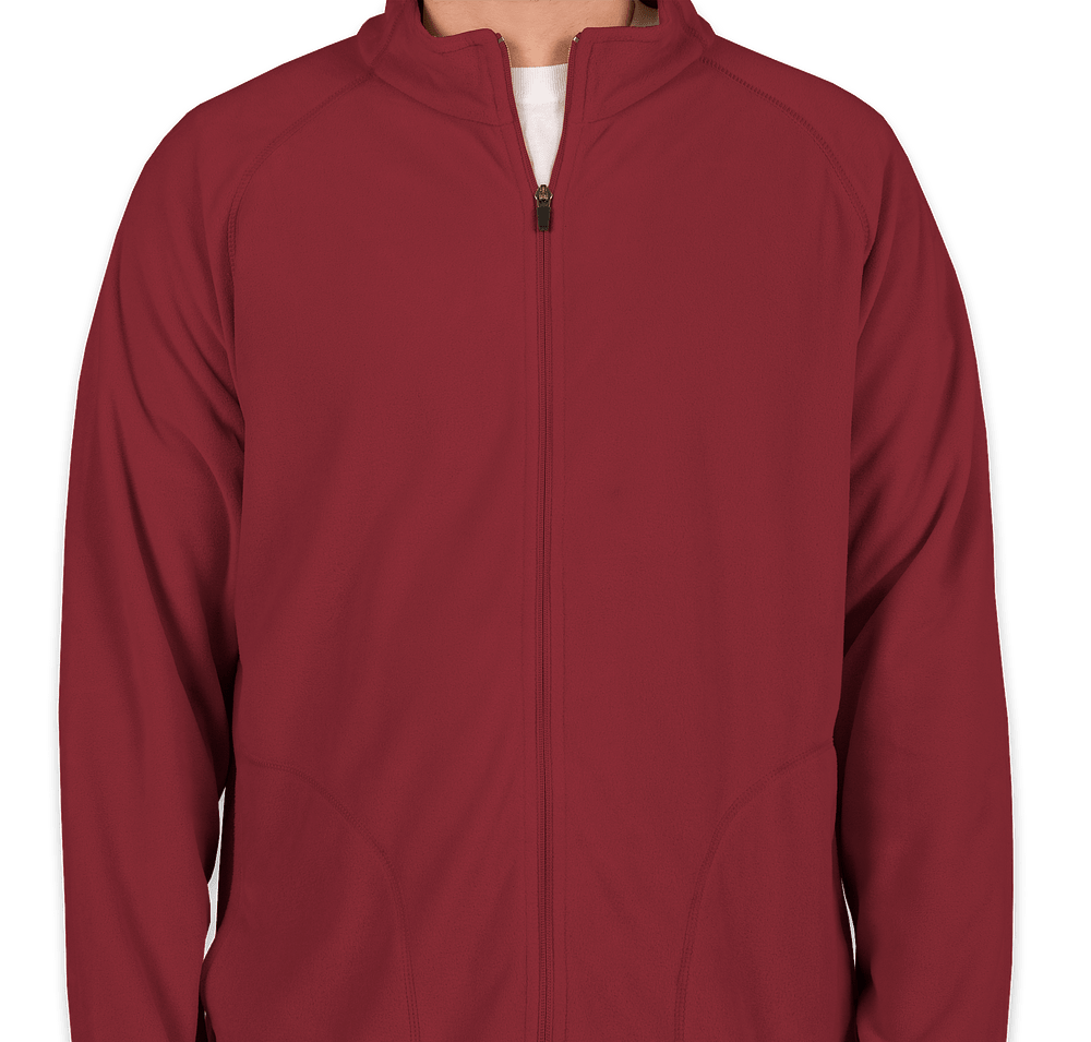 Team 365 Full Zip Microfleece Jacket - Printed-default