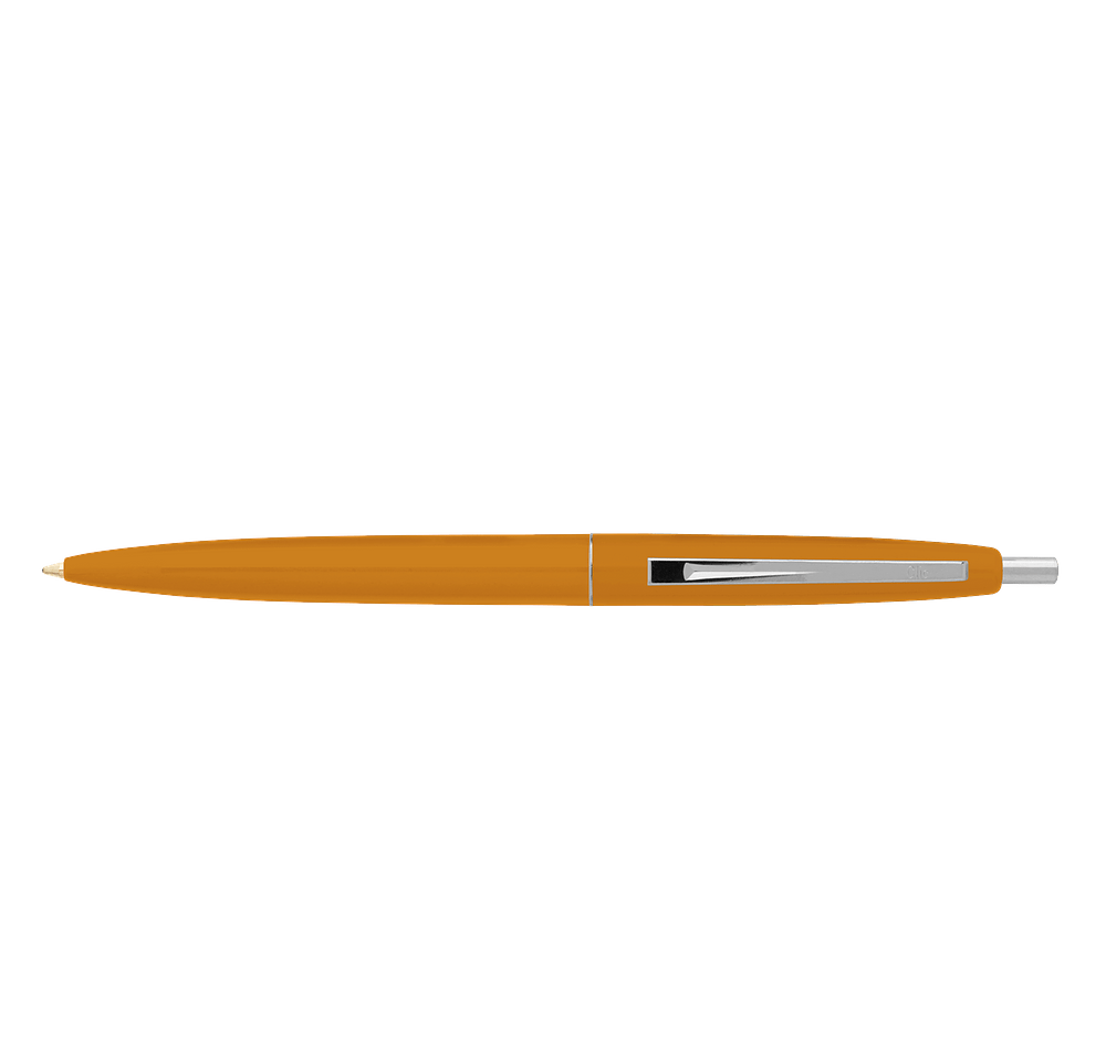 Clic Silver Trim Ballpoint Pen (blue ink)-default